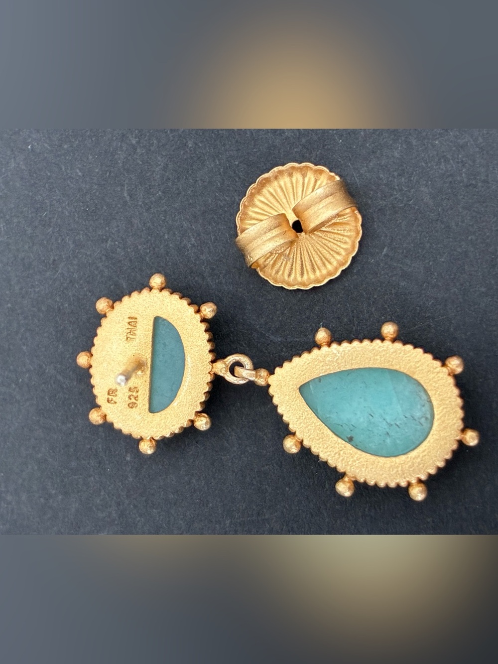 Freida Rothman Teardrop Earrings - Picture 4 of 9